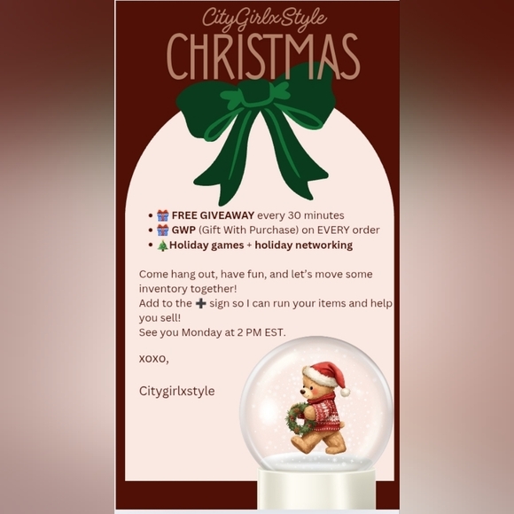 LIVE SHOW SHOW AT 2VPM EST ➰️CITYGIRLXSTYLE NO THEME SHOW👌🎅 - Picture 1 of 16